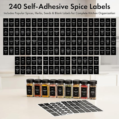 EDELHAUS® Square Spice Jars - Image 7