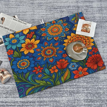 Colorful Mandala Dish Drying Mats - Image 8
