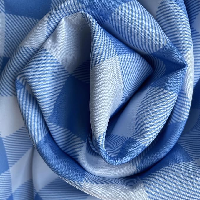Waterproof Checkered Tablecloth Fabric - Image 7