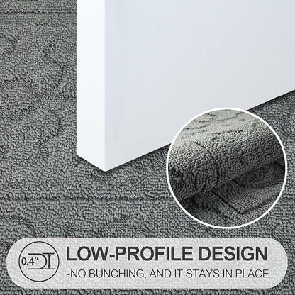 FONEYI Indoor Door Mat 36" x 59", Dirt Trapper Door Mats Non-Slip Entryway Rugs - Image 3