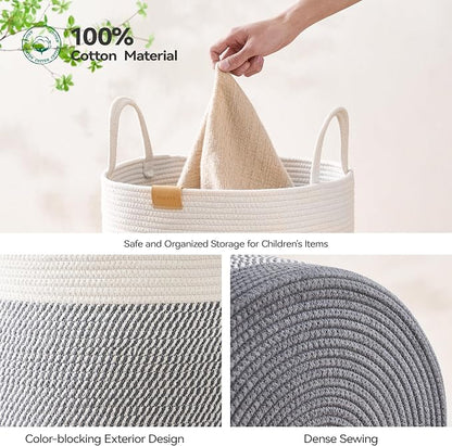 Laundry Hamper 62L, Large Laundry Basket - Image 5