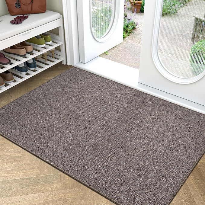 LUMI Large Indoor Door Mat, Easy Clean Low Profile Ultra Thin Entryway by LUMI