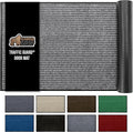 GORILLA GRIP Traffic Guard Door Mat, 70x24, Heavy Duty Welcome Mats, Commercial Office Space Doormat, Waterproof, Fade Resistant, Strong Rubber Backing, Low Profile, Shoe and Boot Scraper, Gray