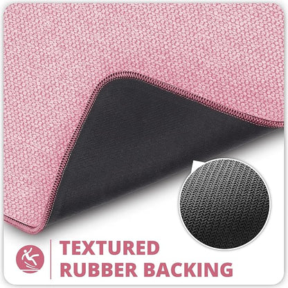 Bath Mat, Ultra Thin Bathroom Rugs, Rubber Bath Mats - Image 5