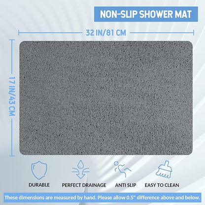Non Slip Bathtub Mat, Anti Slip Shower Mat, Quick Drying Bath Tub Mats - Image 2