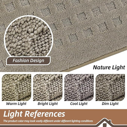 BEQHAUSE Waffle Door Mats Indoor 32"x48", Dog Mat - Image 7
