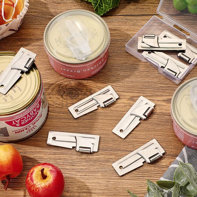 Chumia 16 Pieces P-51 Camping Can Opener Stainless Steel Military Survival Army - Image 4