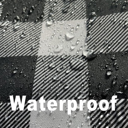 Waterproof Checkered Tablecloth Fabric - Image 3