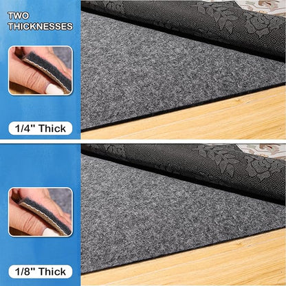 Non-Slip Rug Pads 10 x 14 ft, 100% Waterproof Extra Large Area Rugs Non Skid - Image 3