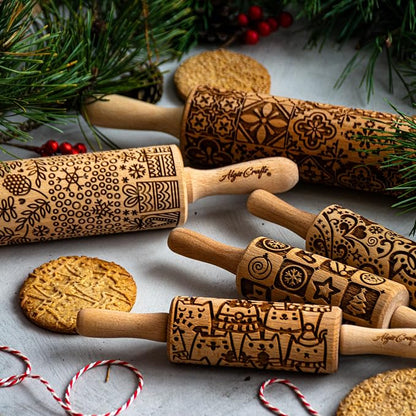 PORTUGUESE TILES Embossed Rolling Pin - Image 7