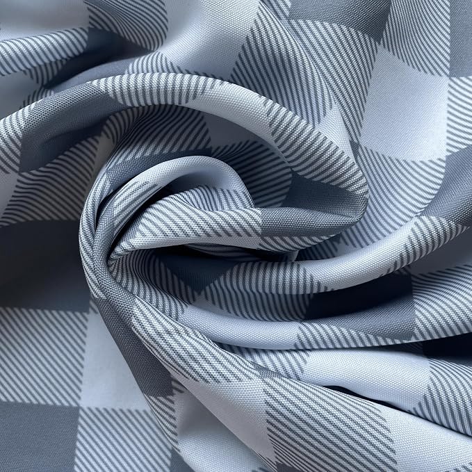 Waterproof Checkered Tablecloth Fabric - Image 9