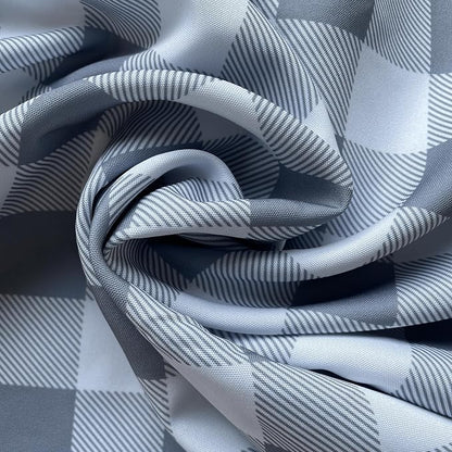 Classic Gingham Plaid Tablecloth Fabric - Image 9
