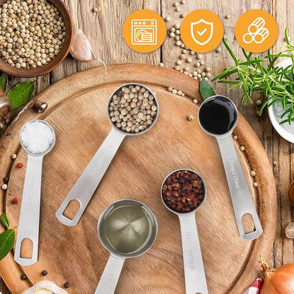 1 1/2 Teaspoon Stainless Steel Single Measuring Spoon - Image 6