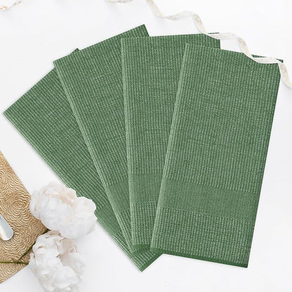 Homaxy Premium Kitchen Towels, Large Cotton Kitchen Hand Towels, Flat and Terry - Image 7