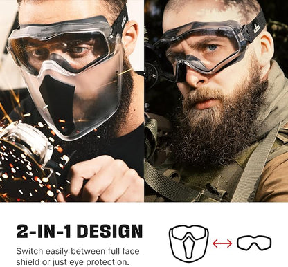 NoCry Safety Face Shield Mask for Work - Image 4