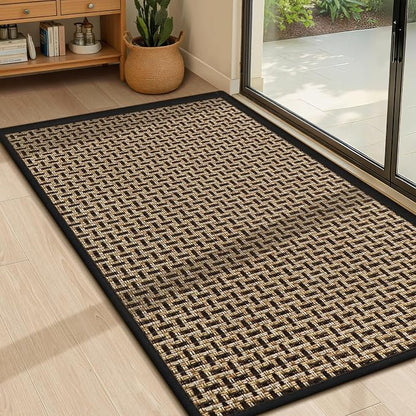 LEKEEPGO Door Mat Indoor Entrance 24"x36", Absorbent Indoor Door Mat, Non Slip by LEKEEPGO