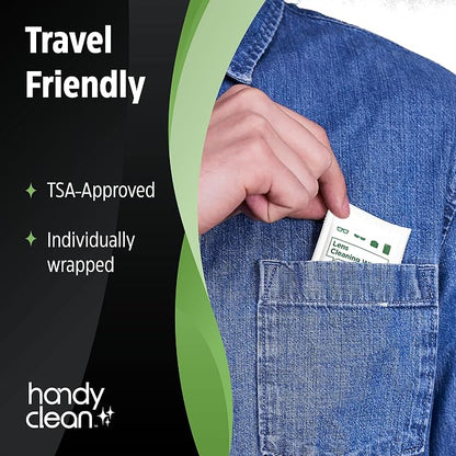 HandyClean Pre-Moistened Lens Cleaning Wipes, Eyeglass Wipes, Screen Wipes - Image 5