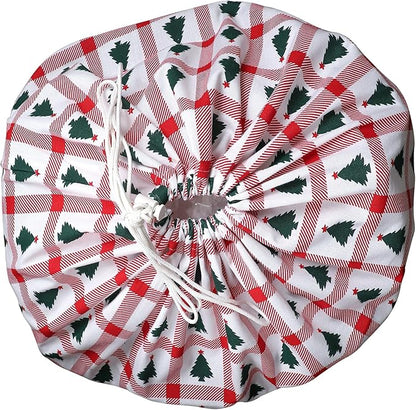 Urban Villa Laundry Bag Canvas|Dirty Clothes Travel Laundry Bag|Machine Washable|Reusable College Hostel Hamper Liner Bag for Garments Delicates Drawstring Closure 4 Pack Tree Print|Size 28X36 Inches