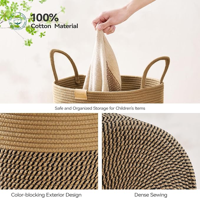 Laundry Hamper 95L, Large Laundry Basket - Image 5