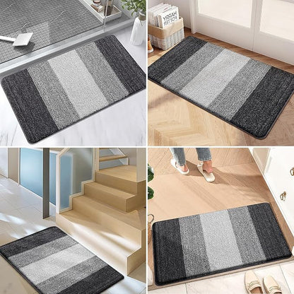Kitinjoy Indoor Outdoor Door Mat, 59x24 Non-Slip Absorbent Dirt Trapper - Image 6