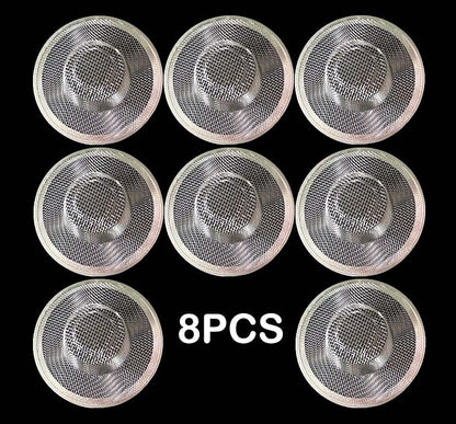 8PCS Metal Mesh Kitchen Sink Strainer, 4.41" Stainless Steel Slop Basket Filter - Image 6
