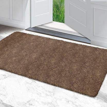 Premium Microfiber Indoor Door Mat – 36"x72" Washable Entry Mat, Waterproof by RugMast