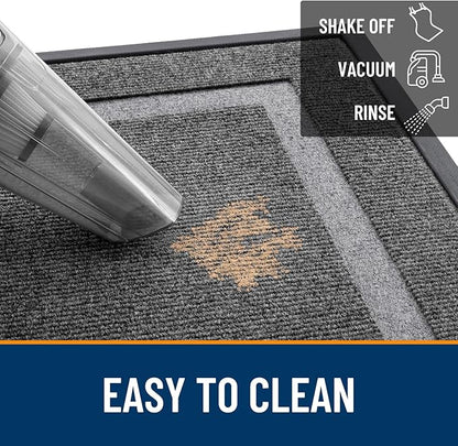 OLANLY Front Door Mat Indoor Outdoor Entrance, Waterproof All-Season, - Image 6