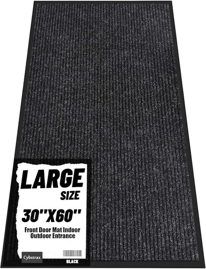 Front Door Mat Indoor Outdoor Entrance, TPR Backing Non-Slip Doormats, Low by Unknown