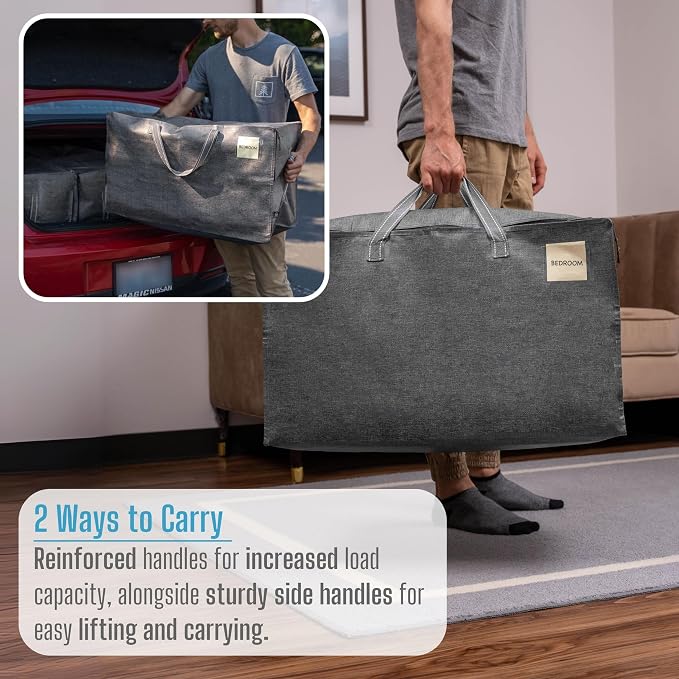 VENO 4 Pack Moving and Storage Bags, Heavy Duty, Alternative to Moving Boxes - Image 6