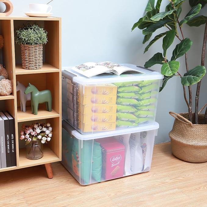 Citylife 58.1 QT Plastic Storage Bins - Image 5