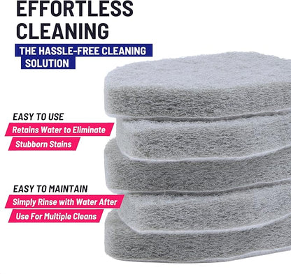 Replacement Scrubber Refill for Moku Home Extendable Tub Tile Shower Brush for - Image 4