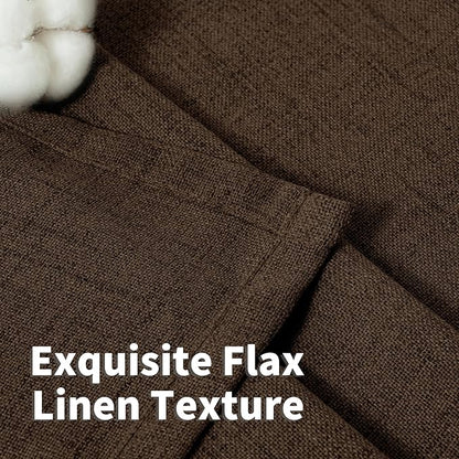 YoungsTex Linen Curtains 90 Inch Length - Image 4