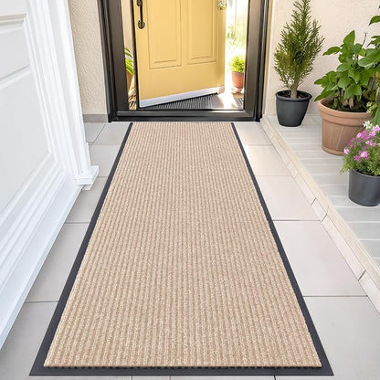 OLANLY Front Door Mat Indoor Outdoor Entrance, Waterproof Heavy Duty Doormat by OLANLY
