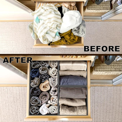 Simple Houseware Foldable Drawer Organizer - Image 3