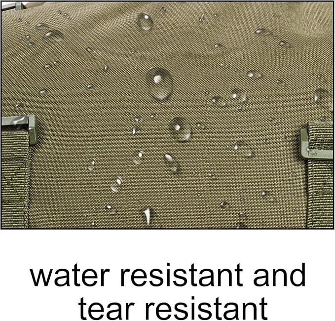 Large Tactical Backpack for Men Military Backpack with DIY System for Travel, Work,Camping,Hunting,Hiking,Sports (GREEN)