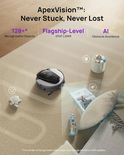 3i G10+ Robot Vacuum and Mop Combo, 000 Pa Suction, 60-Day Hands-Free Cleaning - Image 7