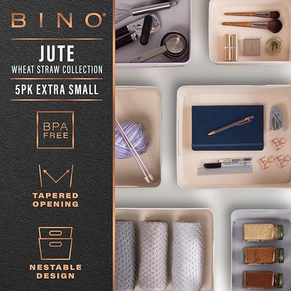 BINO | Woven Plastic Basket | XS, Space - Image 2