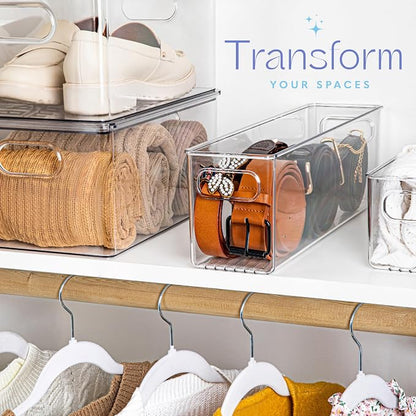 Plastic Food Storage Clear Container Bin - Image 5
