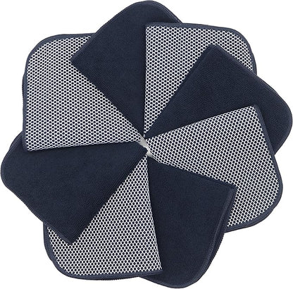 Microfiber Dish Cloths Fast Drying Kitchen Cleaning Cloth Dish Rags Dust Cloths - Image 3