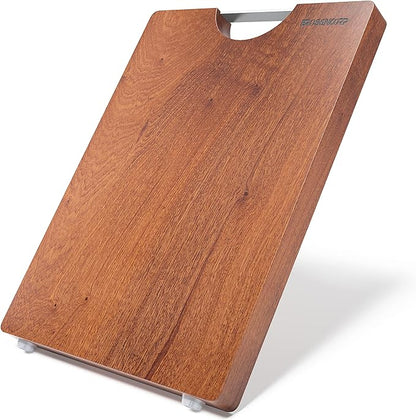 Brosisincorp Real Solid Sapele Cutting Board One Piece No Glue Non Toxic All by Brosisincorp