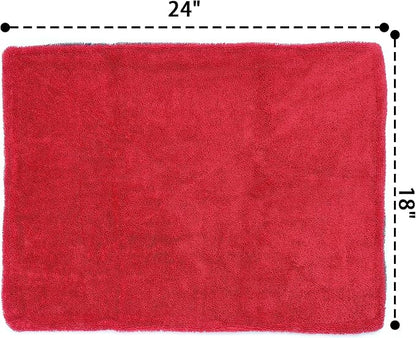 Greenfound Microfiber Towel for Cars, 1000GSM Car Drying Towel, Double Twist - Image 4