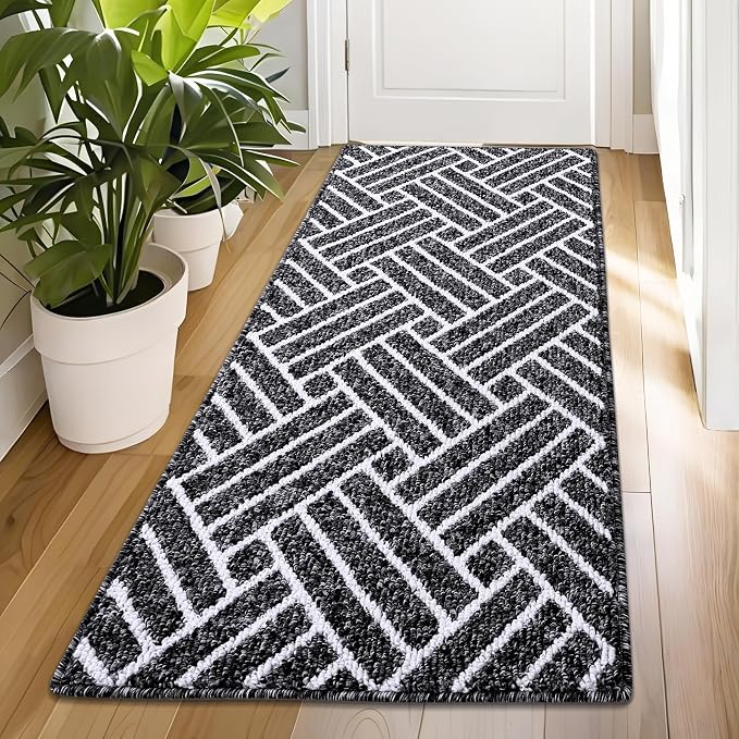 OLANLY Runner Indoor Door Mat, 59x23 Inch, Dirt Resistant and Absorbent by OLANLY