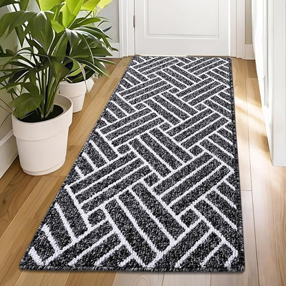 OLANLY Runner Indoor Door Mat, 47x23 Inch, Dirt Resistant and Absorbent by OLANLY