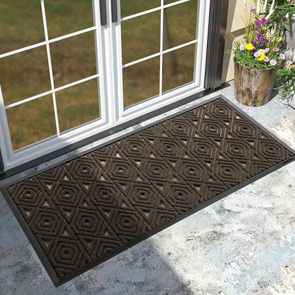 Yimobra Door Mat, Outdoor Indoor Entrance Welcome Mat, Heavy Entry Front Door - Image 8