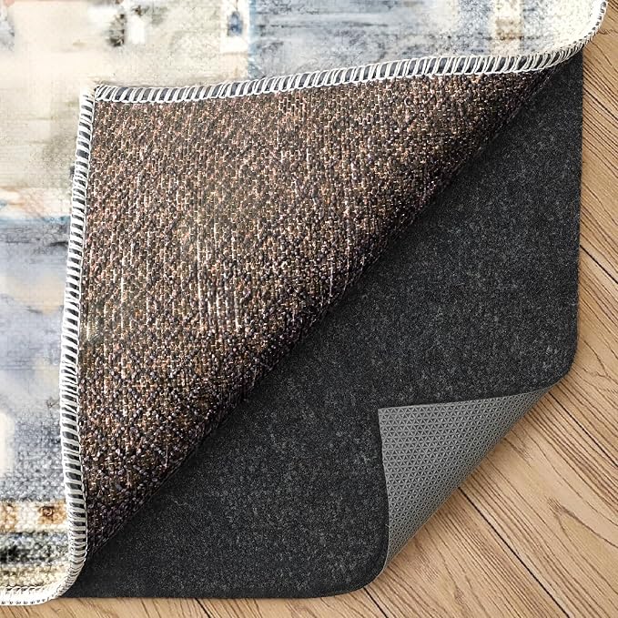 Felt Rug Pad, 10 x 14 Ft Rubber Non-Slip Rug Pad Gripper, Keep Rugs Secure and by Comfypad