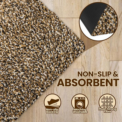 Premium Microfiber Indoor Door Mat – 20"x30" Washable Entry Mat, Waterproof - Image 5