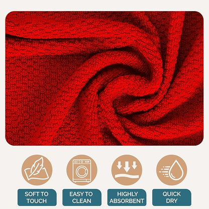 Casa Platino Dish Towels for Kitchen Drying Kitchen Towels – 8 Pc Durable - Image 7