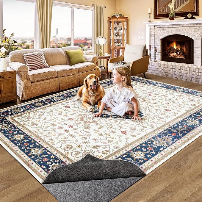 Non-Slip Rug Pads 1/4” Thick, 2x8Ft Waterproof Rugs Non Skid Rug Pad - Image 9