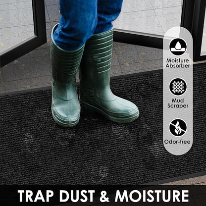 2′ x 20′ Front Door Mat Indoor Outdoor Entrance, Commercial Floor Mat Heavy - Image 5