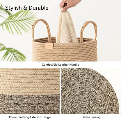 62L Striped Laundry Hamper - Image 6